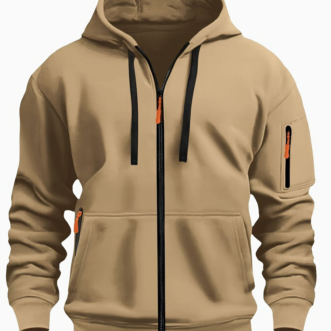 Hagen | Sportliche Kapuzenjacke mit Reißverschluss