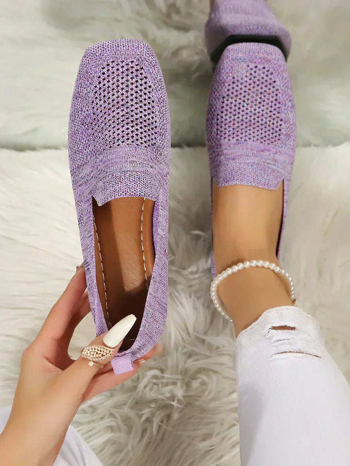 Barbara | Bequeme Strick-Slipper
