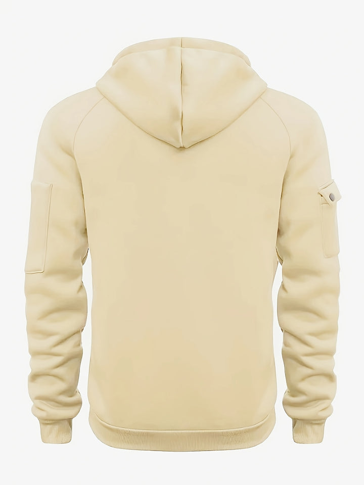 Gernot | Sportlicher Kapuzenpullover mit Reißverschluss