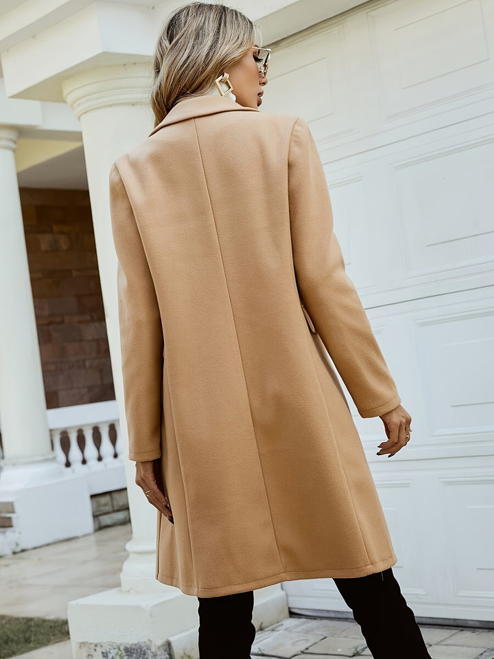 Paula | Eleganter Zweireiher-Mantel