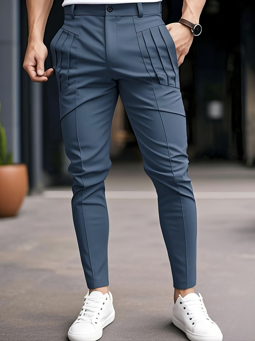 Wolfgang | Elegante Slim-Fit Hose