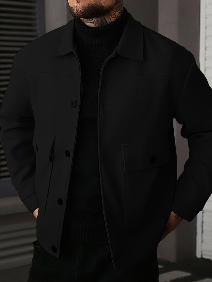 Christoph | Vielseitige Herrenjacke im Hemdstil
