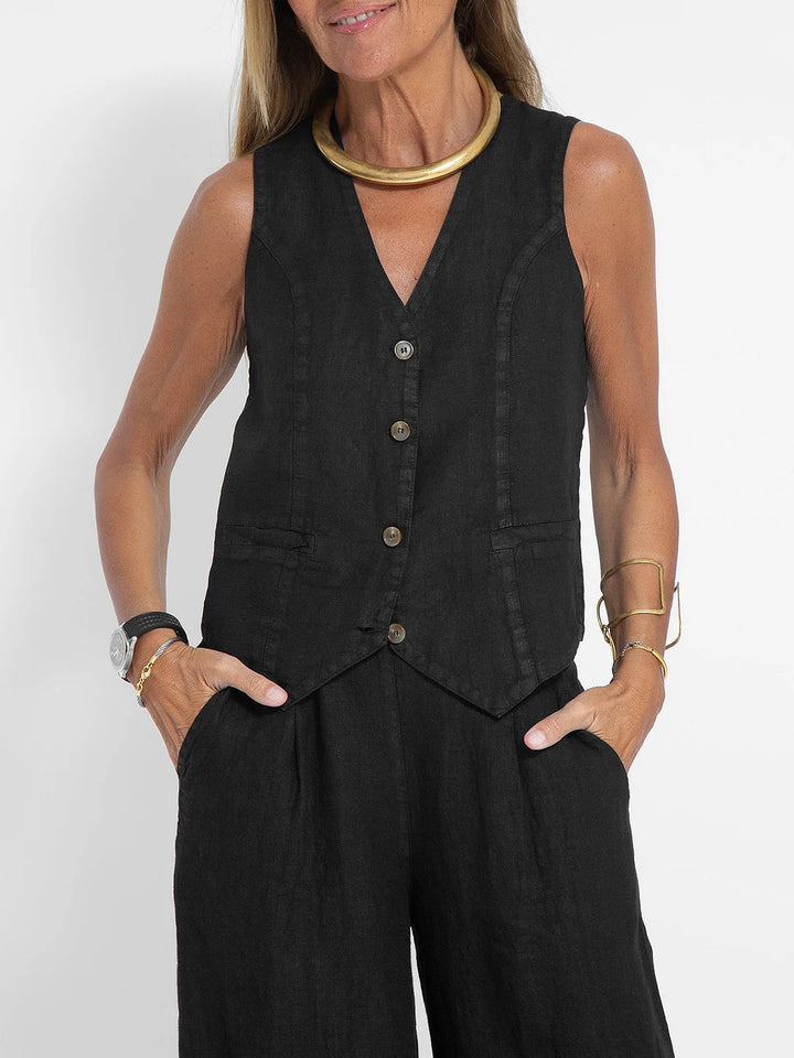 Heike | Elegantes Westen-Hosen-Set