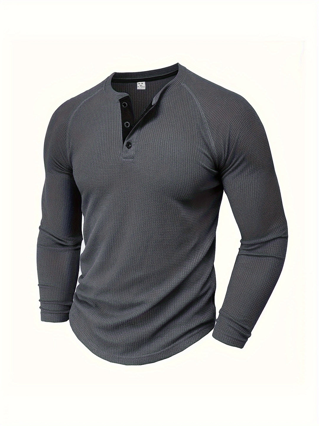 Manuel | Sportlich-eleganter Henley-Pullover