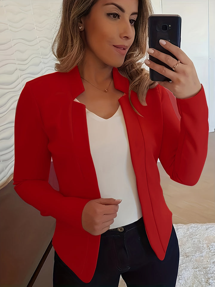 Birgit | Offener Blazer mit Reverskragen