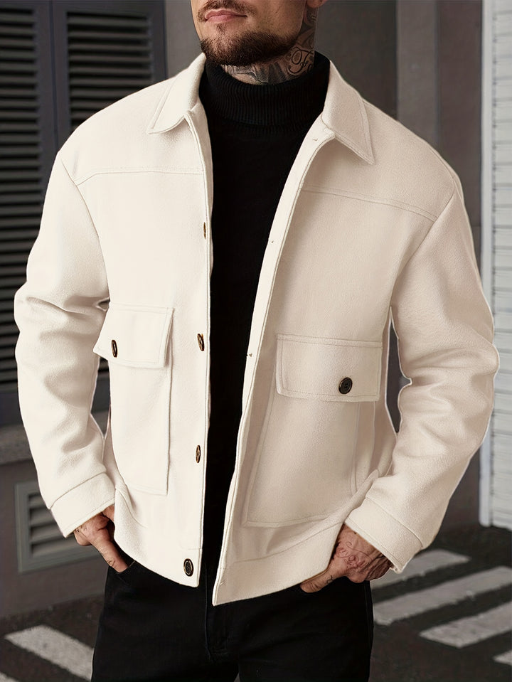 Christoph | Vielseitige Herrenjacke im Hemdstil