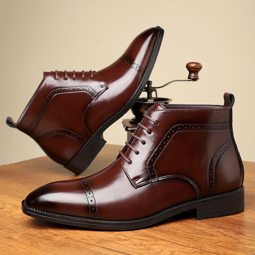 Erwin | Elegante Schnürstiefeletten