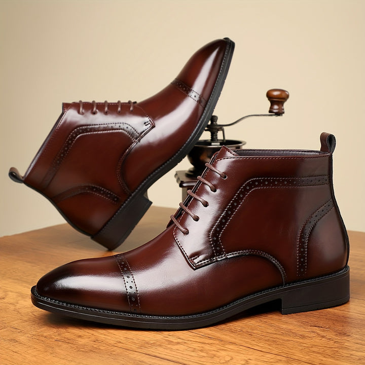 Erwin | Elegante Schnürstiefeletten