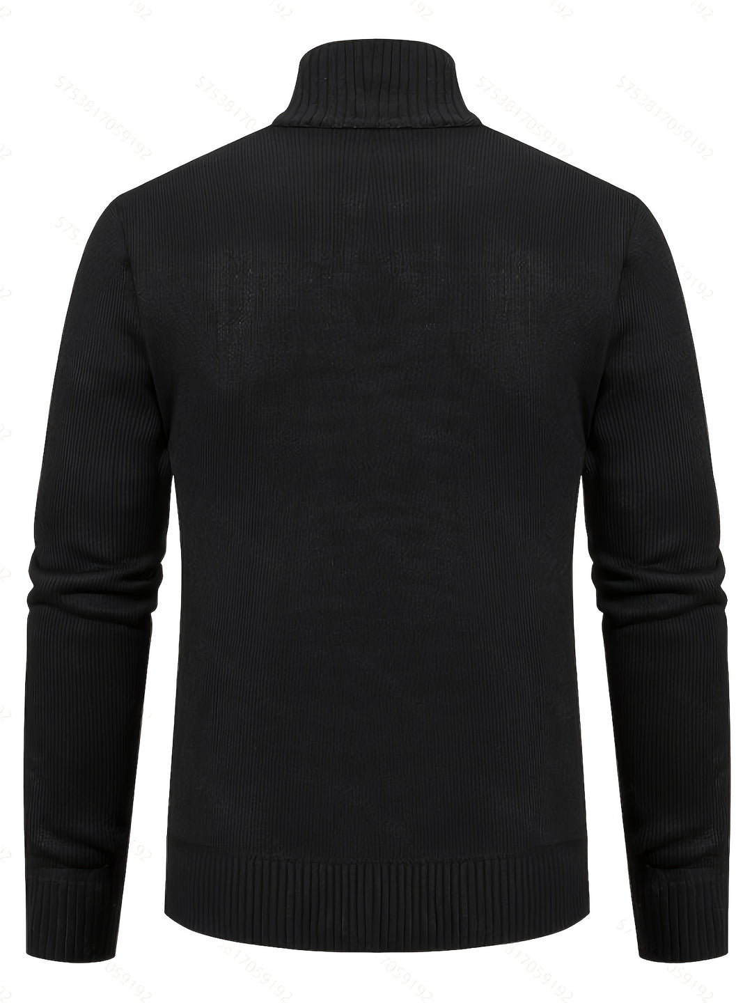 Björn | Strukturierte Strickjacke mit Stehkragen