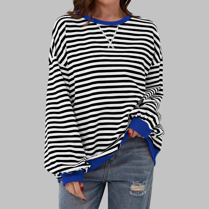 Svea | Legeres Ringel-Sweatshirt