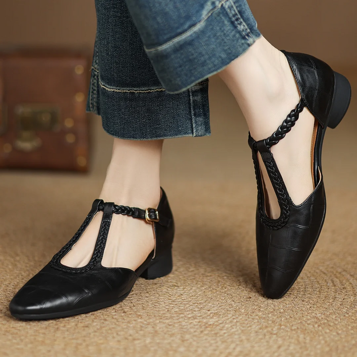 Gisela | Elegante Riemchen-Schuhe