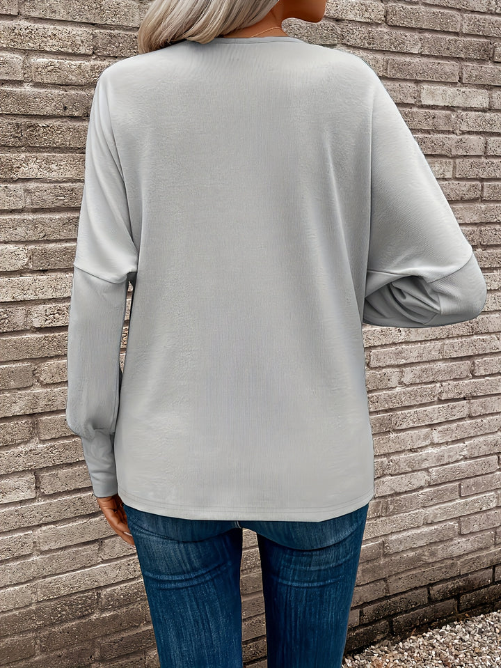 Ute | Lässiges Langarmshirt