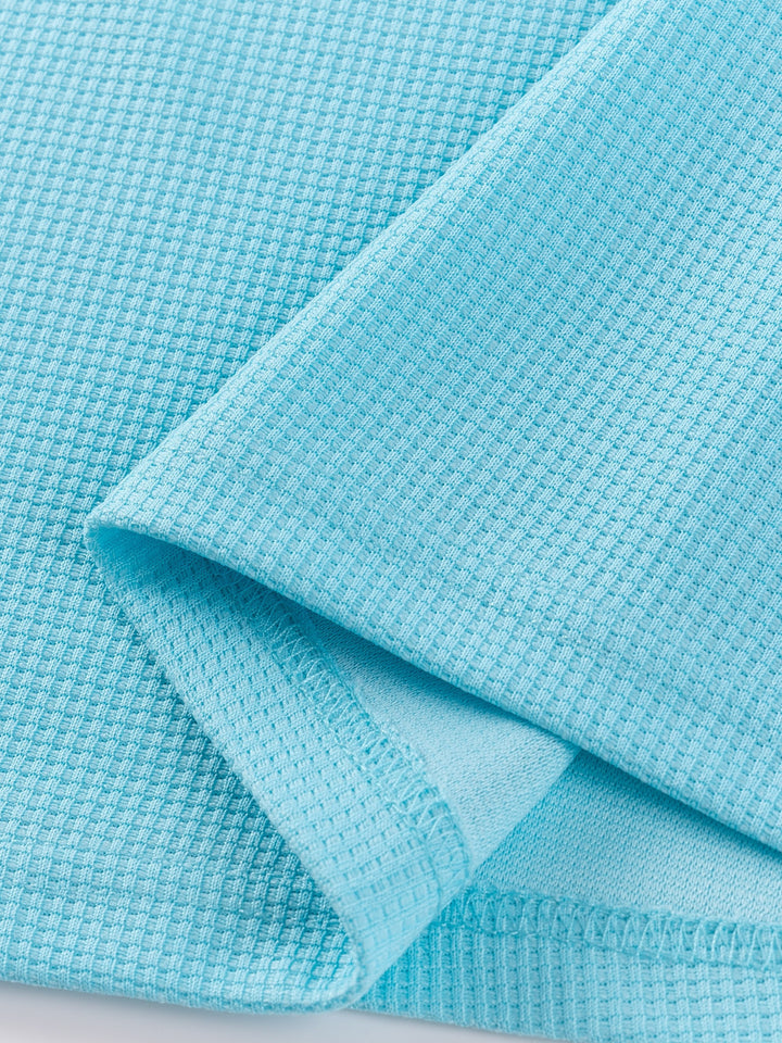Kai | Strukturiertes Langarmshirt mit Waffelmuster