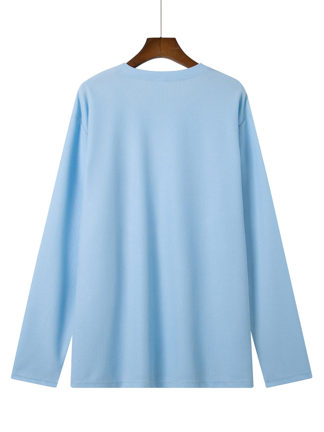 Kai | Strukturiertes Langarmshirt mit Waffelmuster