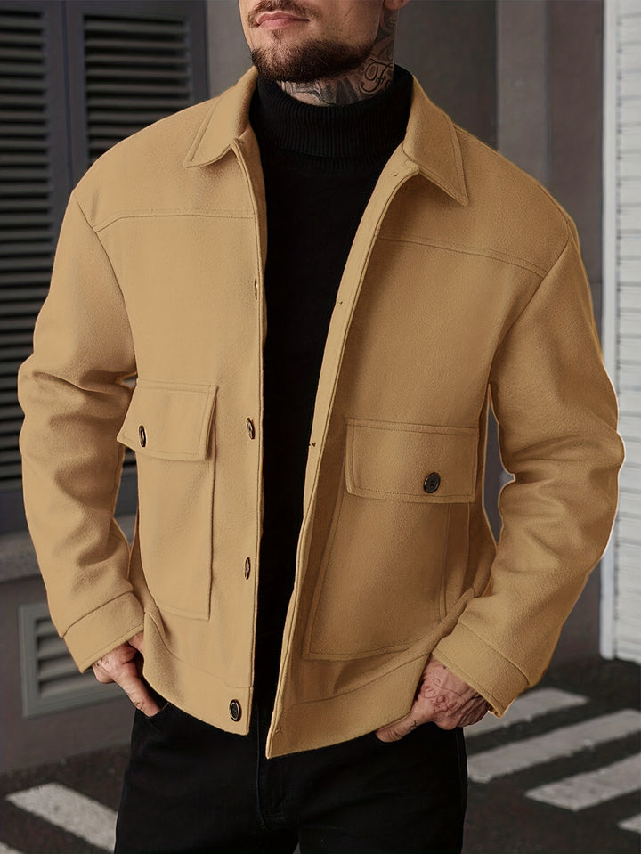 Christoph | Vielseitige Herrenjacke im Hemdstil