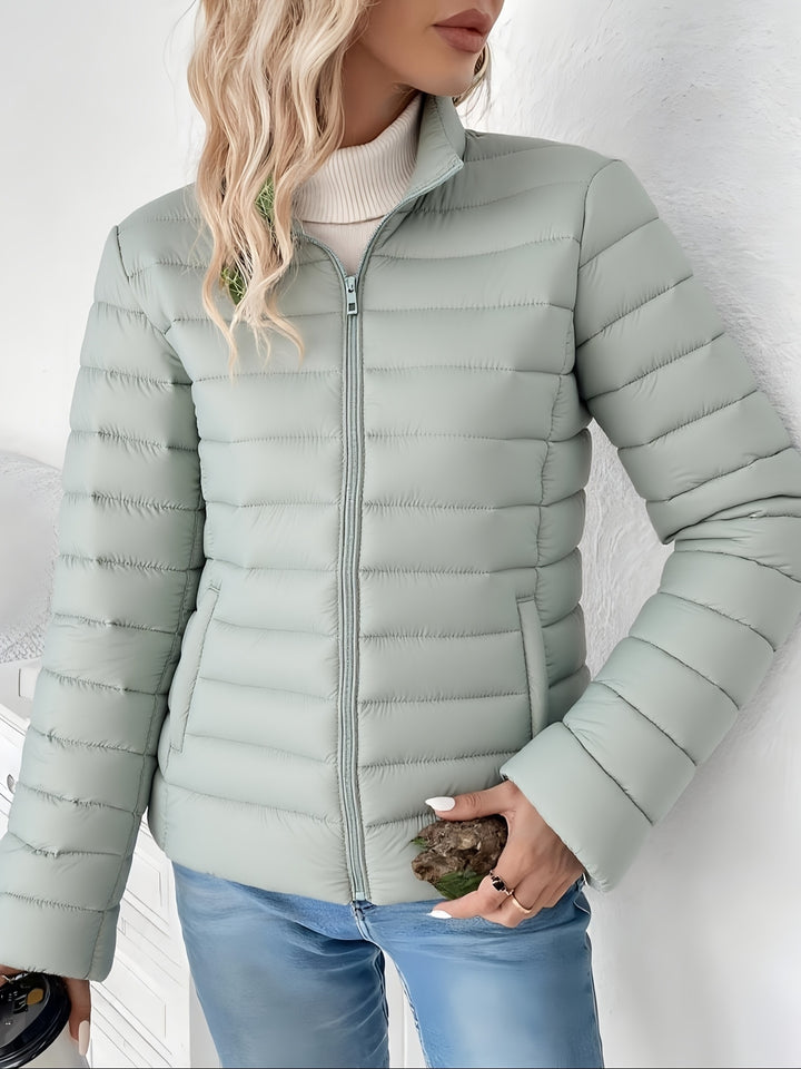 Melanie | Leichte Steppjacke mit Stehkragen