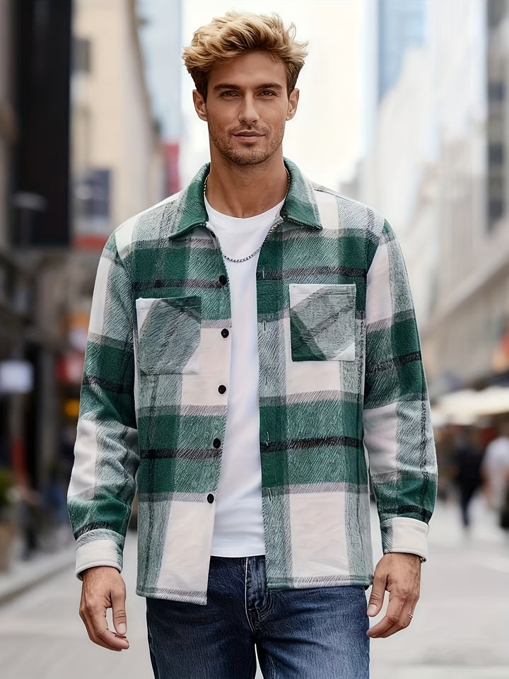 Reinald | Karierte Hemdjacke
