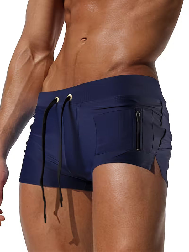 Joachim | Sportliche Badehose mit Tunnelzug
