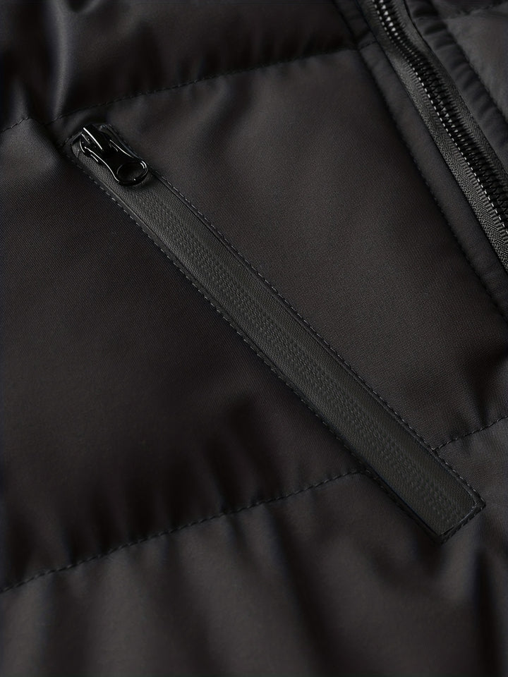 Uwe | Wärmende Kapuzen-Steppjacke