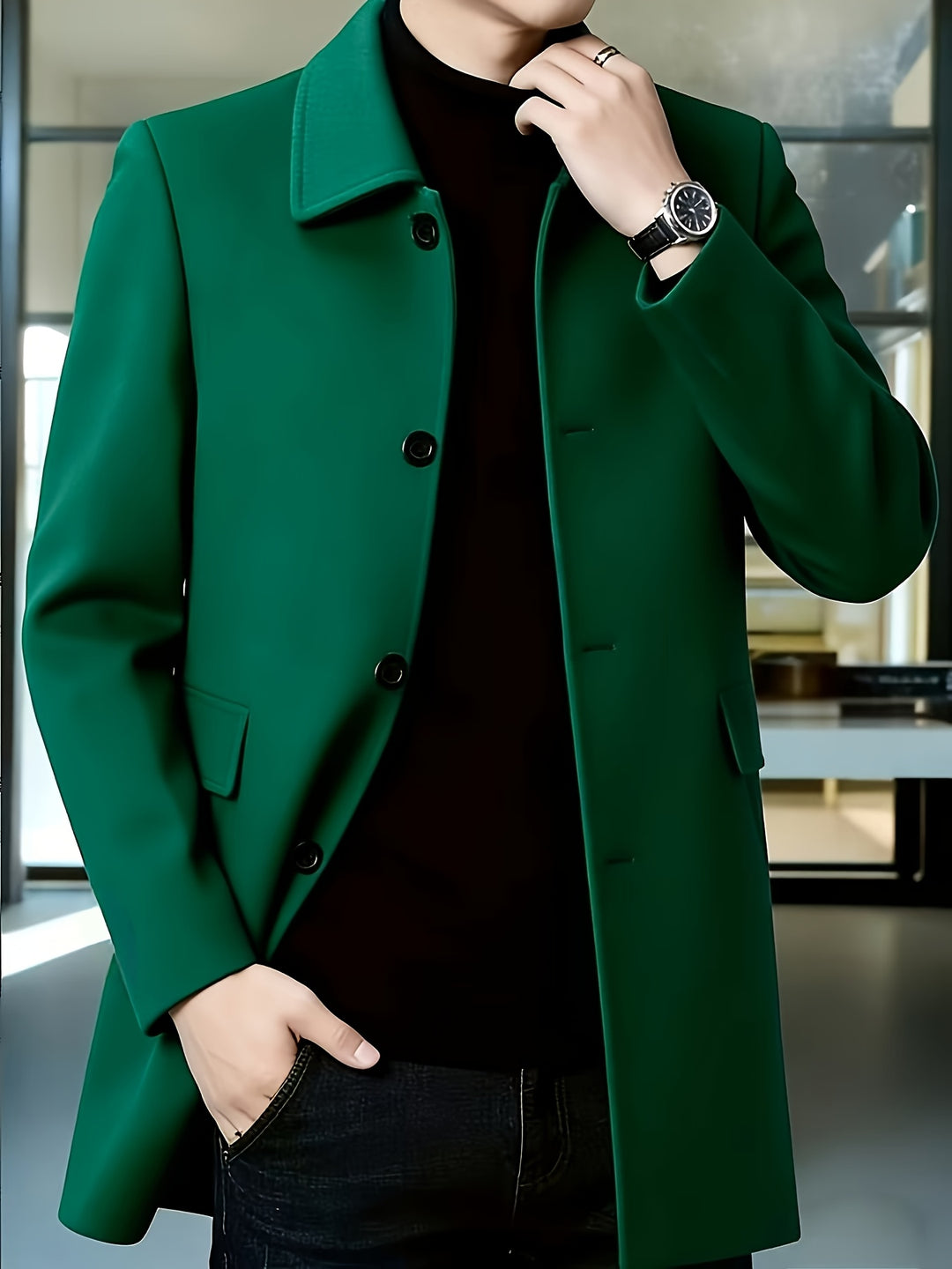 Werner | Eleganter Langmantel