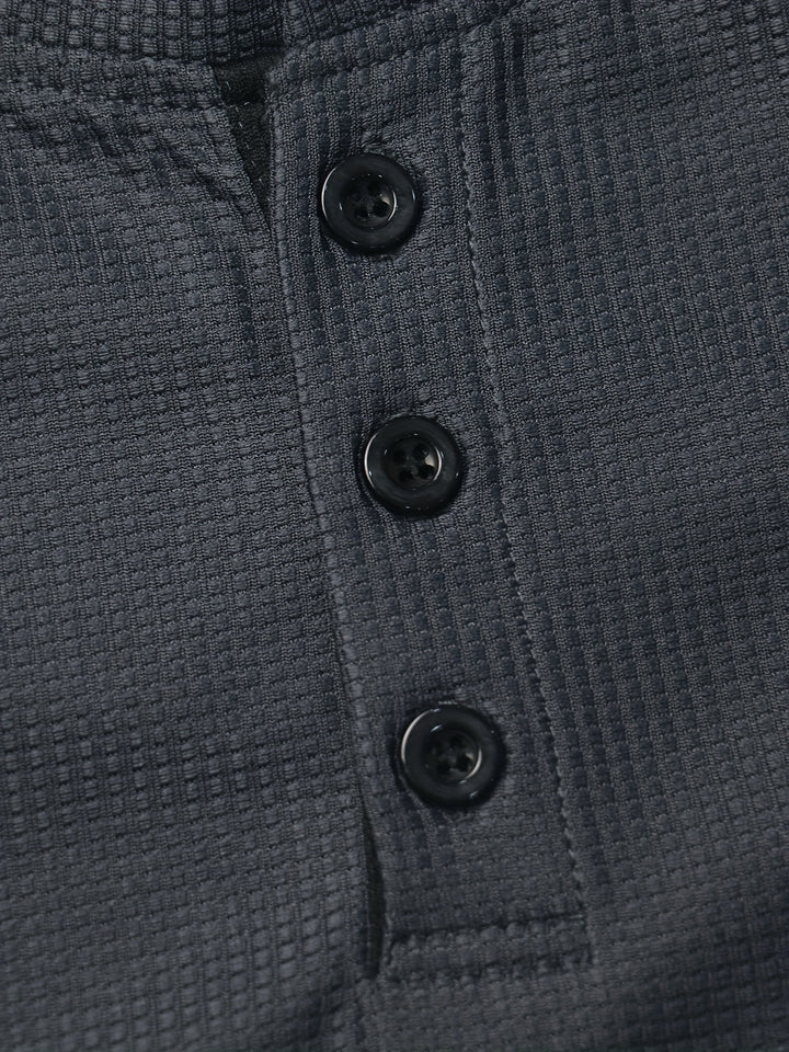 Manuel | Sportlich-eleganter Henley-Pullover