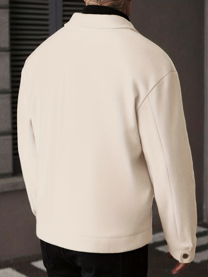 Christoph | Vielseitige Herrenjacke im Hemdstil