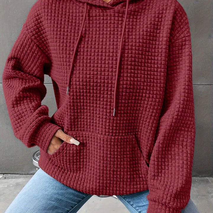 Friederike | Kuscheliger Kapuzenpullover mit Struktur