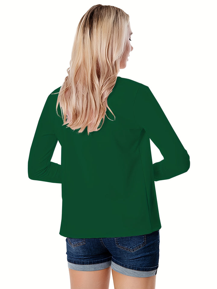 Birgit | Offener Blazer mit Reverskragen