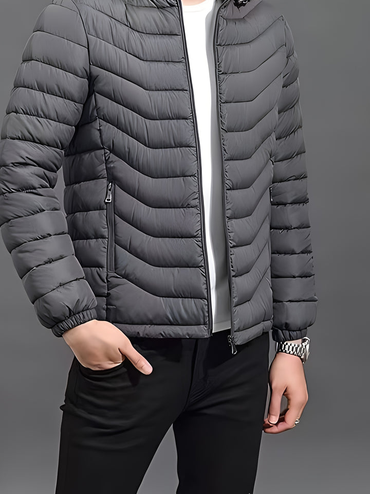 Hermann | Wärmende Steppjacke mit Kapuze