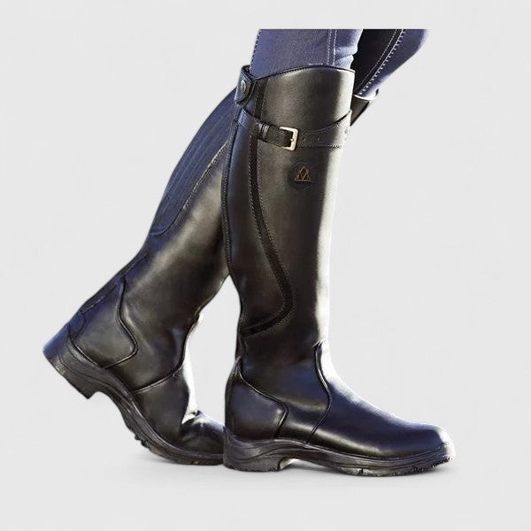 Cordula | Elegante Reitstiefel mit Schnallendetail