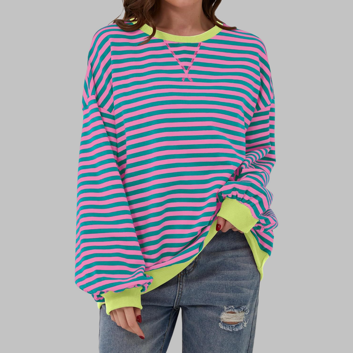 Svea | Legeres Ringel-Sweatshirt