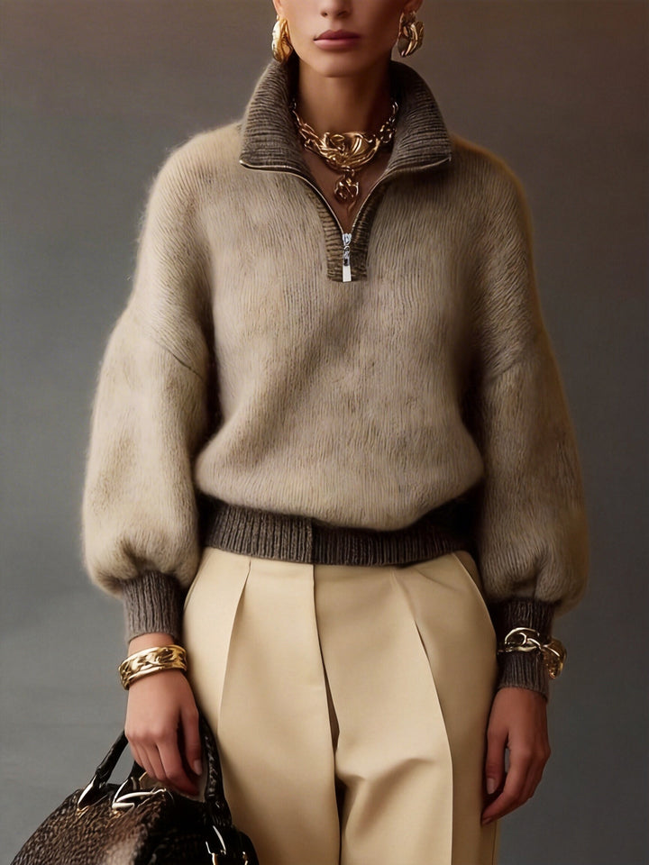 Freya | Kuscheliger Troyer-Pullover