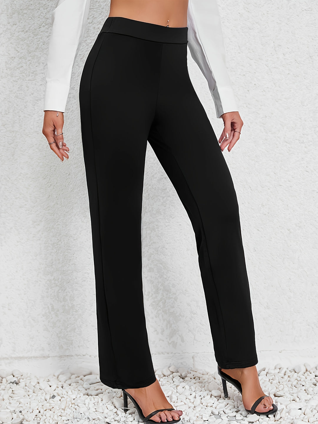 Yvonne | Elegante Stretch-Hose mit geradem Bein