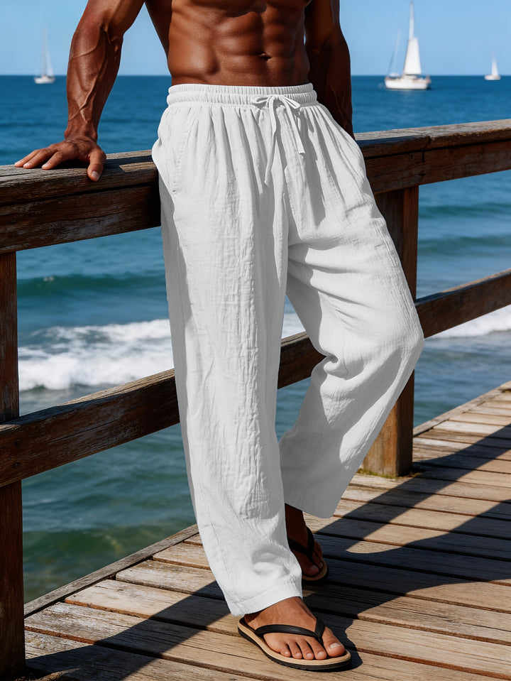 Wilhelm | Lässige Sommerhose mit Kordelzug