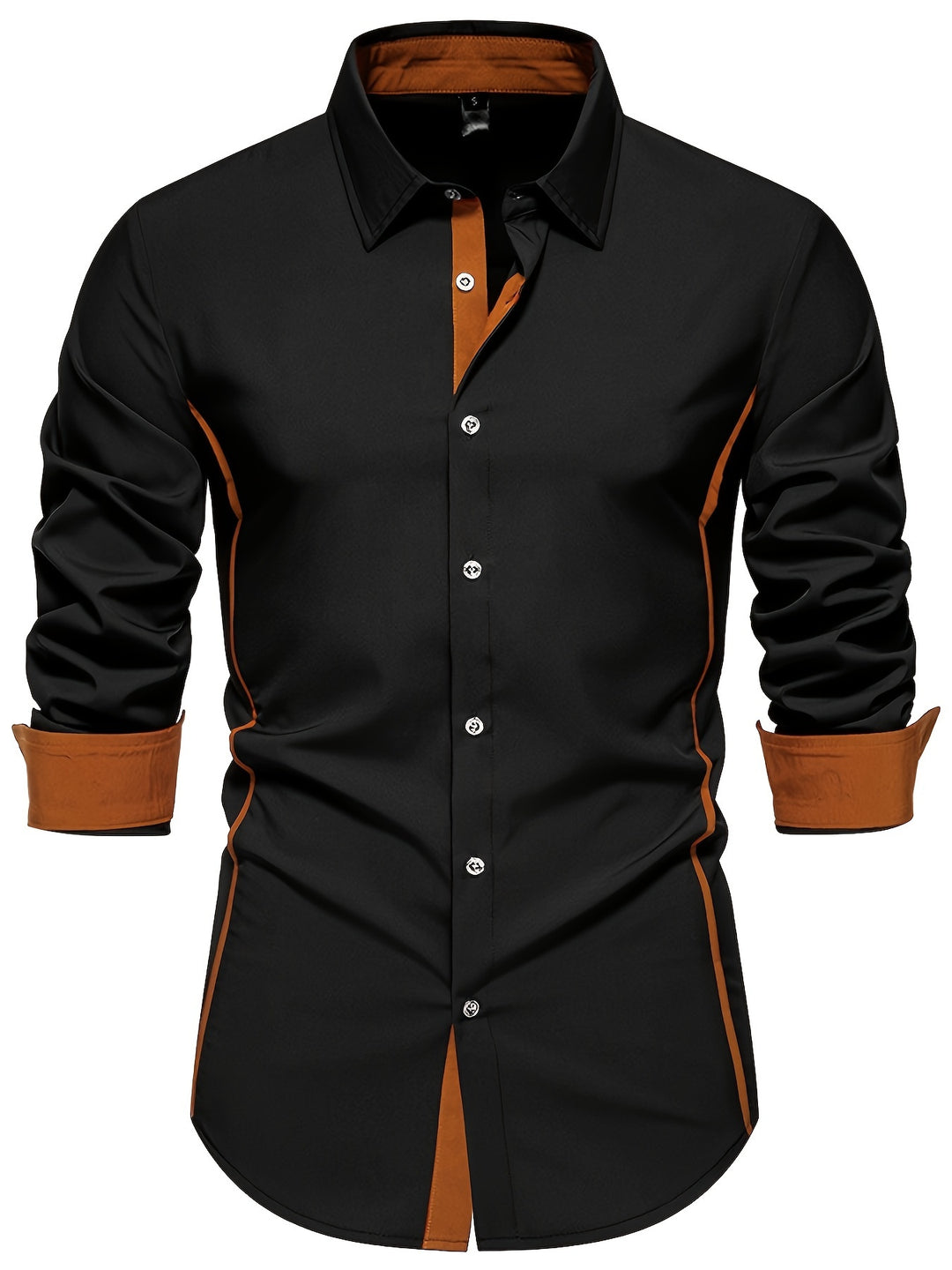 Karl | Elegantes Langarmhemd mit Kontrastdetails