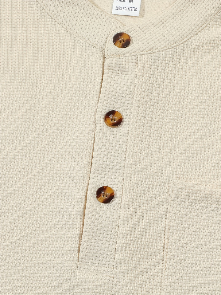Ottmar | Legeres Longsleeve-Shirt mit Knopfleiste
