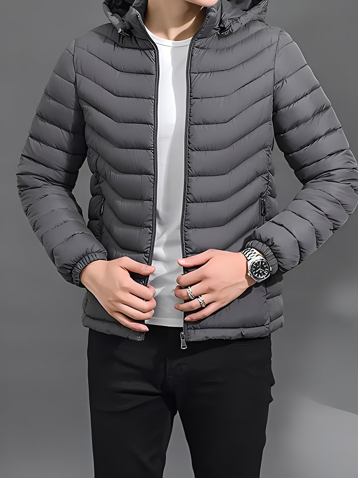 Hermann | Wärmende Steppjacke mit Kapuze