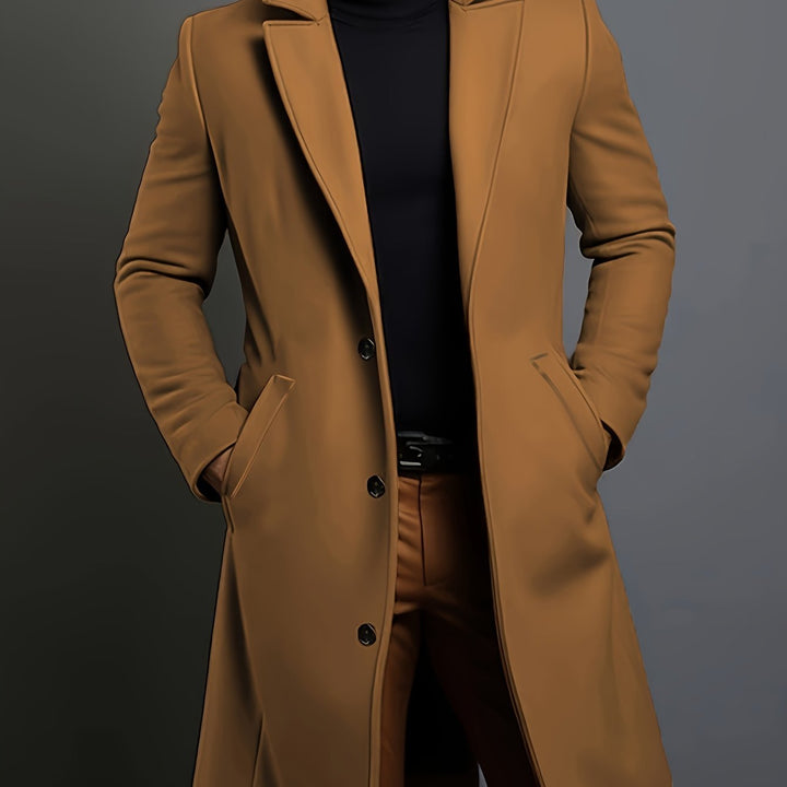 Jakob | Eleganter Langer Mantel