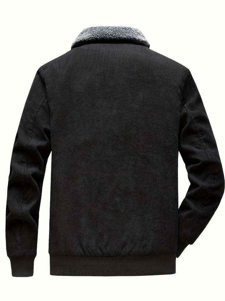 Volker | Wärmende Winterjacke mit Stehkragen