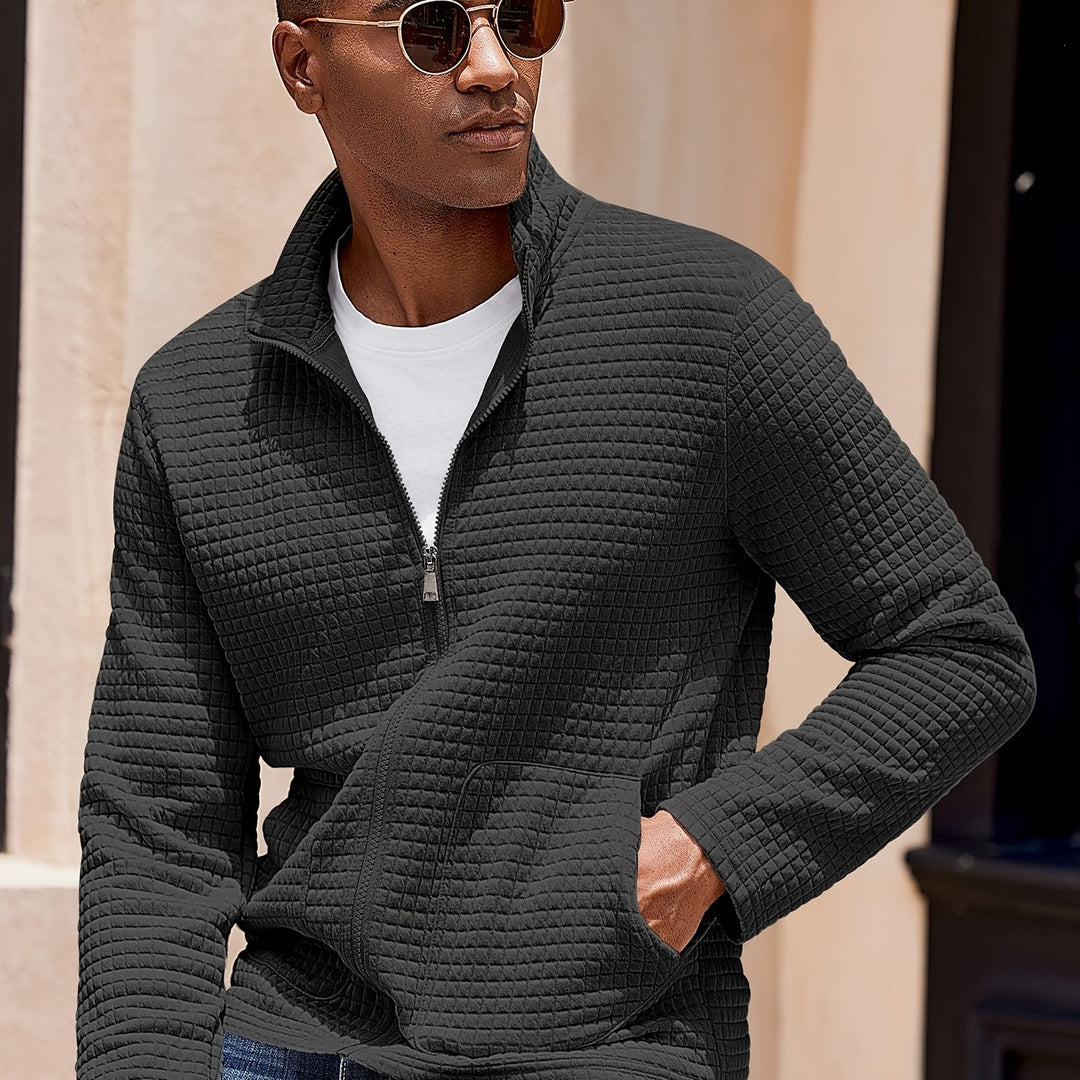 Heinrich | Sportliche Zip-Jacke mit Struktur