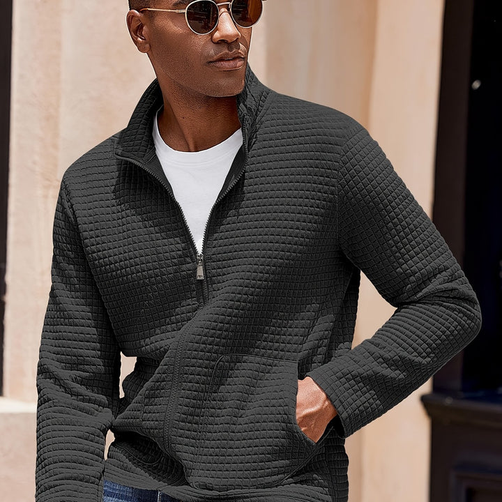 Heinrich | Sportliche Zip-Jacke mit Struktur