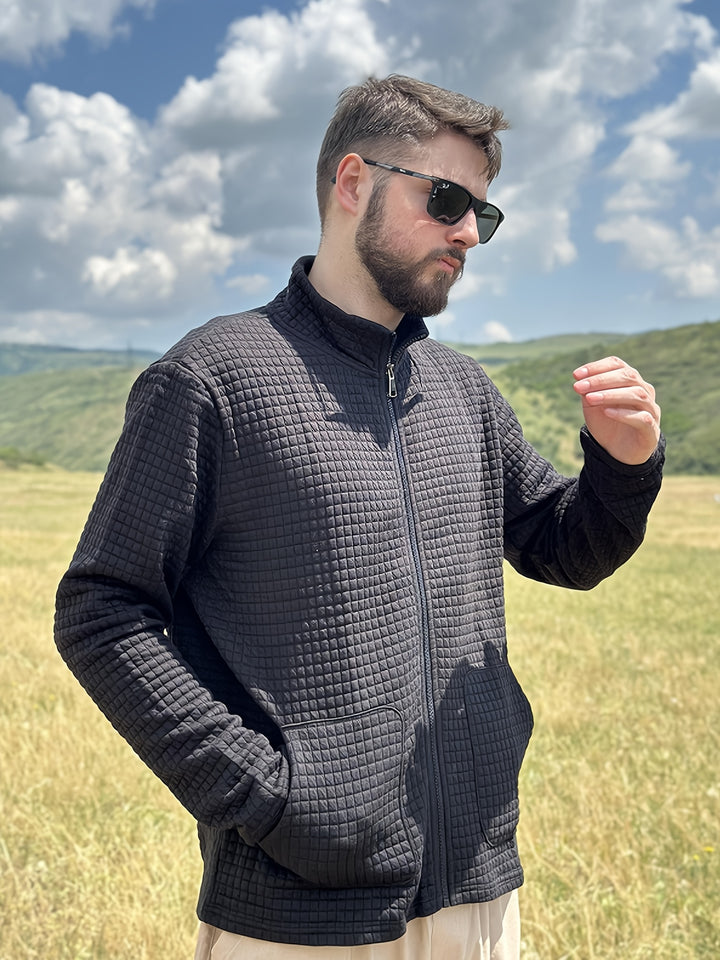 Heinrich | Sportliche Zip-Jacke mit Struktur