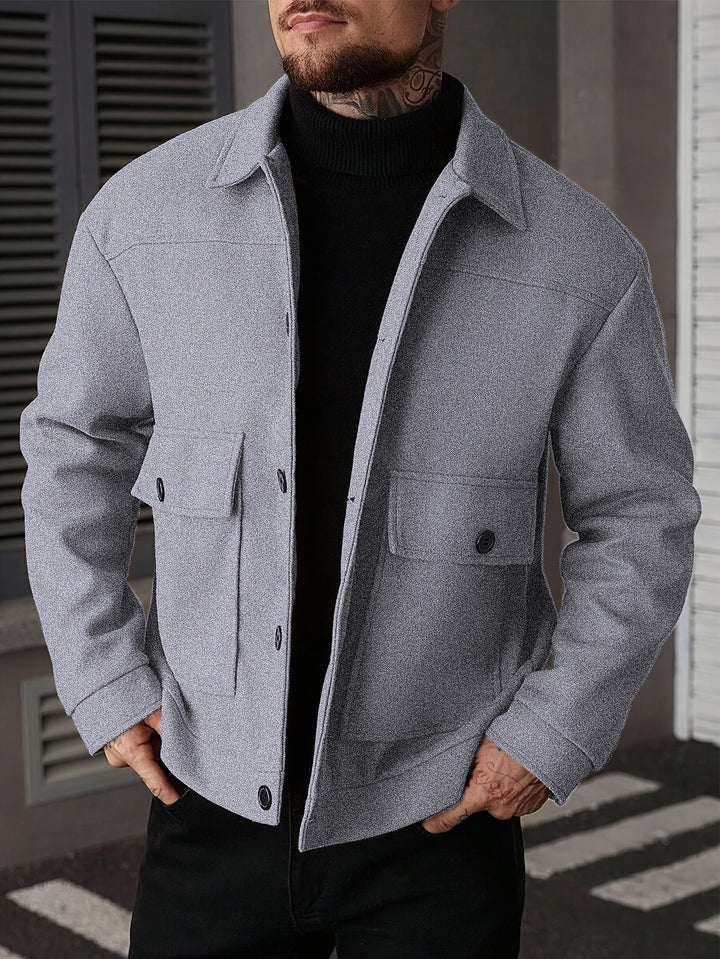 Christoph | Vielseitige Herrenjacke im Hemdstil