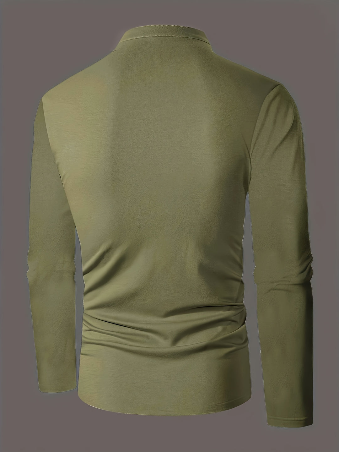 Gerd | Klassisches Langarm-Shirt mit Knopfleiste