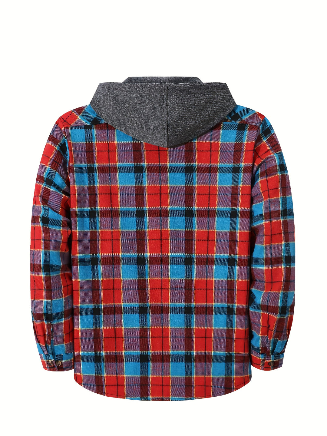 Ewald | Karierte Kapuzen-Hemdjacke