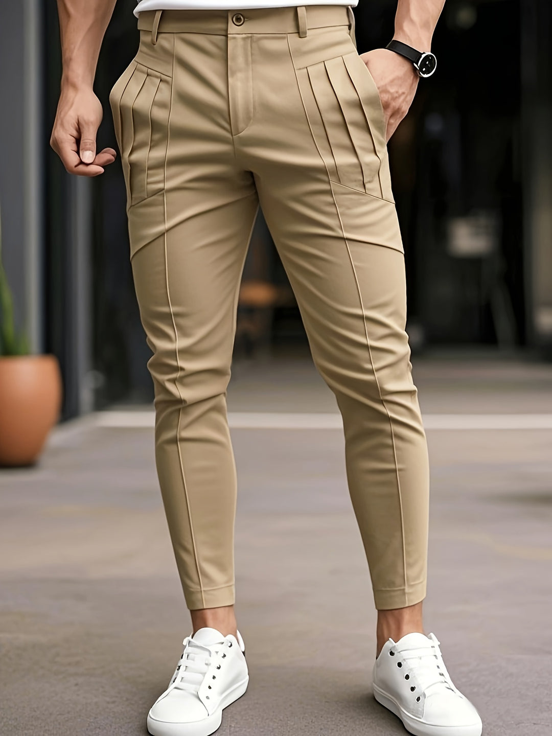 Wolfgang | Elegante Slim-Fit Hose