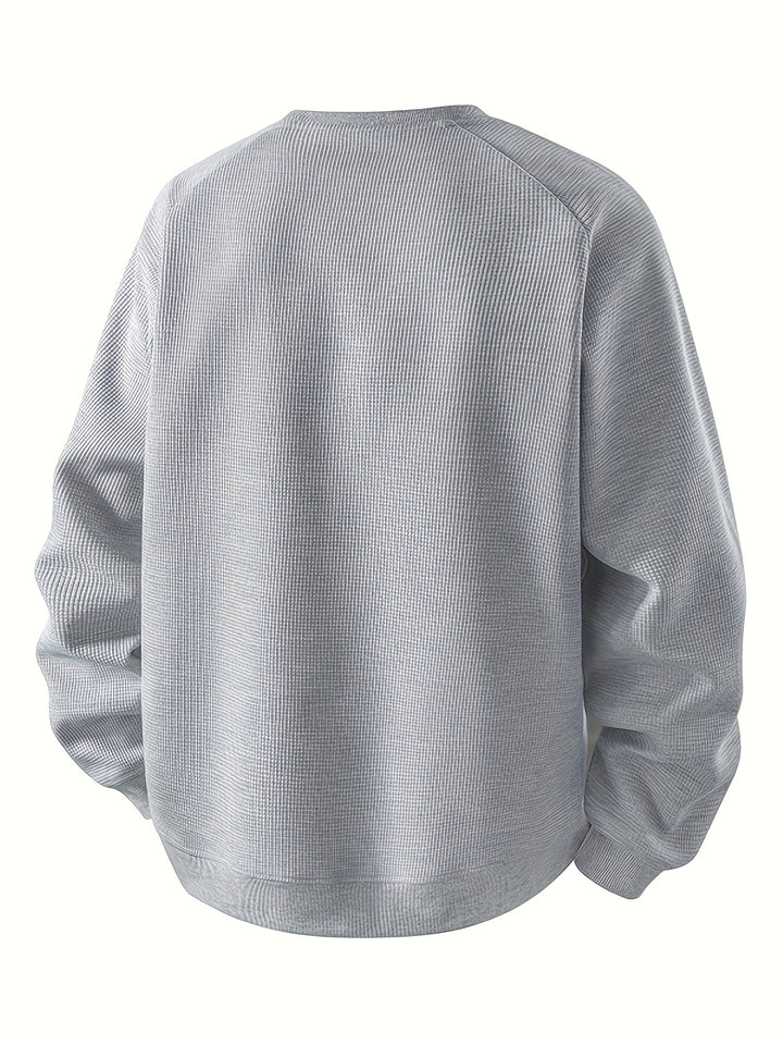 Martin | Sportlich-elegantes Sweatshirt im Zweifarben-Look