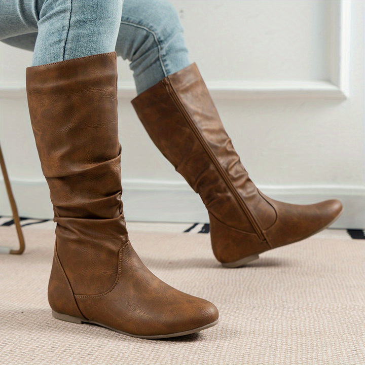 Tanja | Wadenhohe Schlupf-Stiefel