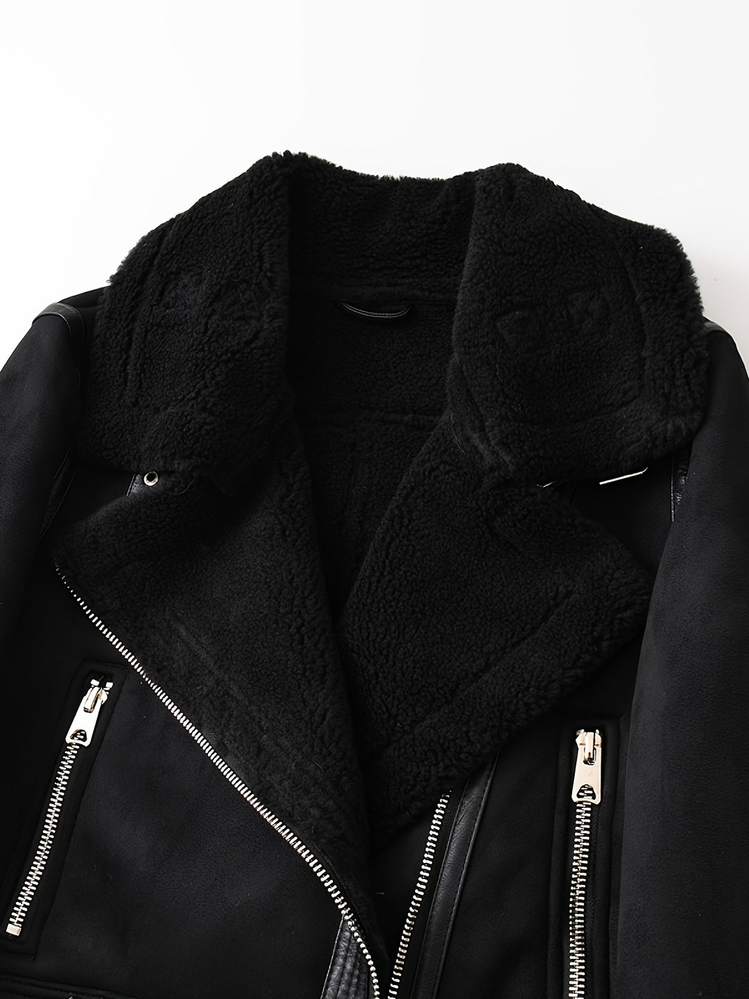 Theresa | Kuschelig gefütterte Bikerjacke