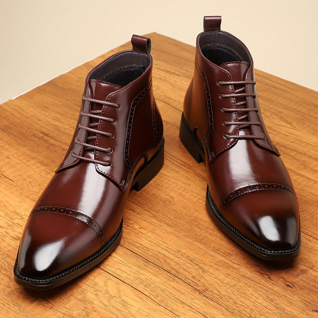 Erwin | Elegante Schnürstiefeletten